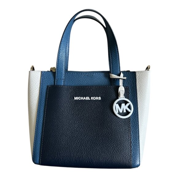 Michael Kors Gemma Satchel Crossbody Colorblock - Picture 3 of 11